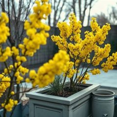 La fleur du mimosa arrive quand