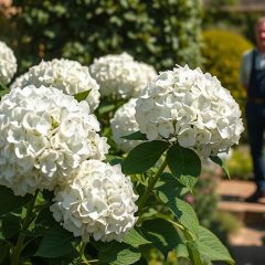 L'hortensia blanc et les variétés qui