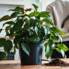 Un ficus qui perd ses feuilles